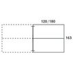 3253310163140-Bureau double STEELY - L160 cm - Double face Suivant - Pieds carbone - plateau imitation Er-P_79432595_3-2