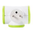 2012349439166-WATT & CO - Multiprise triplite rotative - blanc/vert-P_79436592_4-3
