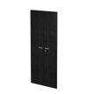 2012349513866-Jeu de 2 portes pour bibliothèque haute - anthracite-P_79441833_1-0