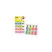 3134375444910-Post-it - Marques-pages pour index avec dévidoir - 11.9 x 43.2 mm - rectangulaire - 140 feuilles (4 x 35) - bleu, vert, ora--0