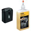 0043859642304-Fellowes Powershred 63Cb - destructeur de documents coupe croisée - 10 feuilles - Corbeille litres--3