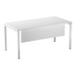 Voile de fond pour bureau EASYDESK L180cm - Blanc