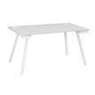 3483600495549-Table d'appoint SUNDAY - L 120 cm - Pieds trapèze - Gris--0