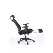 3760185028011-Fauteuil de bureau PRORELAX - accoudoirs réglables - appui-tête réglable et repose-jambe téléscopi--9