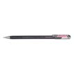 Pentel - Roller encre metallique pailletée - 1 mm - noir/rouge