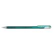 Pentel - Roller encre metallique pailletée - 1 mm - vert/bleu