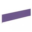 3660141254778-Ecran de séparation cadre aluminium H33 x L140 cm - cadre aluminium blanc - toile violet--0