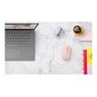 5099206085664-Logitech Pebble M350 - souris sans fil silencieuse - rose-Haut-6