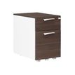 3483600647382-Caisson mobile XENON - Profondeur 60 cm - 2 tiroirs - Chêne royal-Angle gauche-0