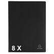Exacompta Opak - 8 Porte vues - 120 vues - A4 - noir