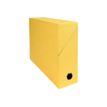 3130632895204-Exacompta - 5 Boîtes de transfert - dos 90 mm - toile couleurs assorties-Angle gauche-10
