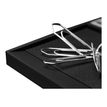 4004360892189-Sigel - Distributeur de trombones - noir-Gros plan-3