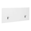 3483600671370-Écran de séparation latéral pour bureau YES ! - L105 x H60 - blanc-Angle gauche-0