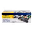 4977766735087-Brother TN329 - jaune - cartouche laser d'origine-Avant-0