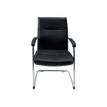 3700339881314-Chaise MTGA-19 - lot de 2 - avec accoudoirs - noir-Avant-0