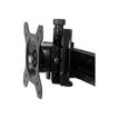 0065030864022-StarTech.com - Pied avec support de fixation pour 2 écrans jusqu'à 24" - noir-Gros plan-4