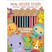 9782508050930-Mon atelier dessin - Les animaux sauvages--0