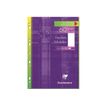 3329680176001-Clairefontaine - feuilles simples A4 - 60 pages - perforées - blanches unies-P_999991574_1-0