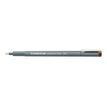 4007817036556-STAEDTLER pigment liner - Feutre fin - 0.3 mm - marron-Angle gauche-0