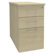 0404000124399-Caisson bout de bureau IRIS - L43 x P80 cm - imitation Erable--0