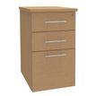 3253310175655-Caisson bout de bureau IDRA/DUAL - L43 x P60 cm - Imitation Hêtre--0
