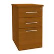 Caisson bout de bureau IDRA/DUAL - L43 x P60 cm - Imitation Merisier