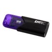 3126170173188-Emtec B110 Click Easy 3.2 - clé USB 3.2 - 128 Go - violet-Angle gauche-0