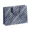 5033601002550-Clairefontaine - Sac cadeau - men in blue - 37,3 cm x 11,8 cm x 27,5 cm-Angle gauche-0