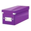 Leitz Click & Store - Boîte de rangement pour CD - violet métallisé