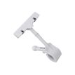 3462620014534-Bequet - 10 Pinces porte-étiquette articulées - blanc-Angle gauche-0