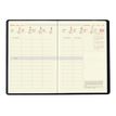 Oberthur Milano 13 - organiseur - 80 x 130 mm - noir