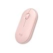 5099206085664-Logitech Pebble M350 - souris sans fil silencieuse - rose-Angle gauche-0