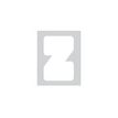 8711234002716-Pickup Déco Anna - Étiquette autocollante 60 mm - Lettre Z - blanc-Avant-0