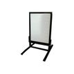 3462620060678-Bequet - Stop-trottoir porte-affiche - 50 x 70 cm - noir-Angle droit-0