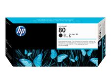 HP 80 - noir - tête d'impression originale + dispositif de nettoyage