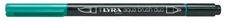 Lyra Aqua Brush Duo - Feutre pinceau double pointe - vert nuit