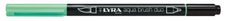 Lyra Aqua Brush Duo - Feutre pinceau double pointe - bleu marine