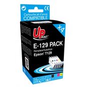 Cartouche compatible Epson T1295 Pomme - pack de 4 - noir, jaune, cyan, magenta - Uprint