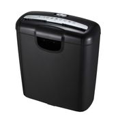 Uprint Office - destructeur de documents coupe droite - 6 feuilles - corbeille 10L