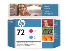 HP 72 - cyan, magenta - tête d'impression originale