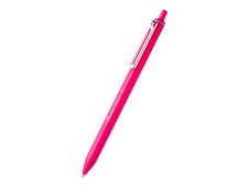 Pentel iZee - Stylo à bille rétractable - rose - 1 mm - pointe large