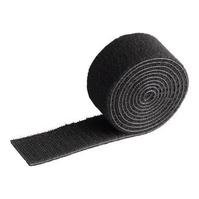 4005546991245-DURABLE CAVOLINE GRIP 10 - rouleau attache-câble auto-agrippant - 1m x 3cm - noir-Angle droit-0