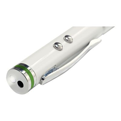 4002432102204-Leitz Complete 4 in 1 - Stylet / lampe torche / stylo à bille / pointeur laser - blanc-Gros plan-8