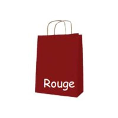 3270241020113-Apli Agipa - 50 Sacs kraft cadeau - 24 cm x 11 cm x 31 cm - rouge -Angle droit-0