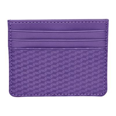3281640441676-Cristo SMART'Y - Porte-cartes plat violet-Avant-0