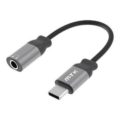 8435606754309-M.TK TB1285 - adaptateur USB-C vers prise jack femelle - 15 cm-Angle droit-0