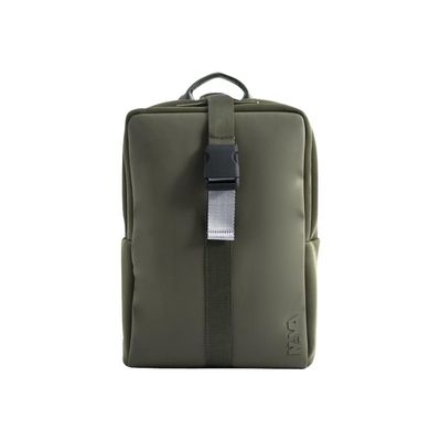 8032572185559-Nava Flat Medium - Sac à dos plat pour ordinateur portable 15,6" - olive/gris-Avant-0
