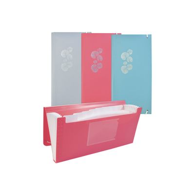3045050355837-Oxford Pastel - Trieur polypro 8 positions - format de poche - disponible dans différentes -Multi-angle-1