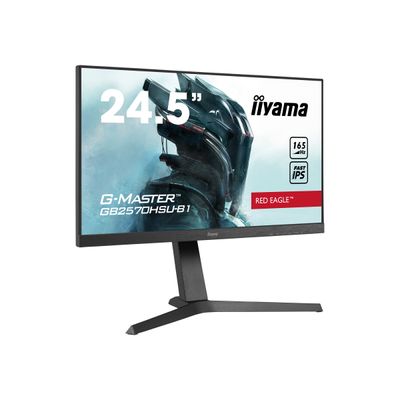 4948570118311-iiyama G-MASTER Red Eagle GB2570HSU-B1 - écran LED 24,5" - Full HD (1080p)-Angle gauche-4