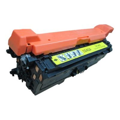 3584770710231-HP 507A - remanufacturé UPrint H.507AY - jaune - cartouche laser-Angle gauche-0